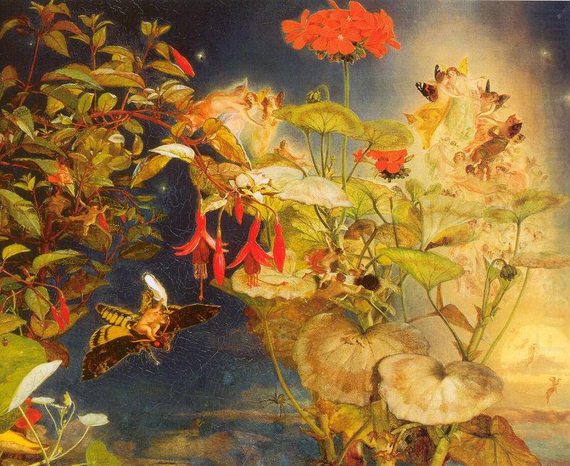 Naish, John George Elves and Fairies: A Midsummer Night's Dream china oil painting image